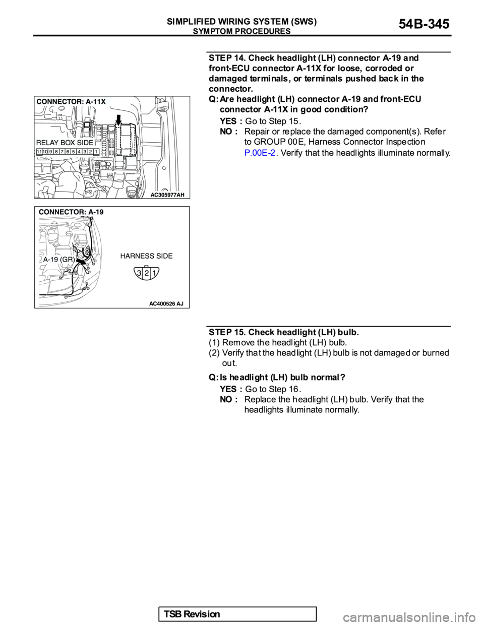 MITSUBISHI GALANT 2005 Service Repair Manual MITSUBISHI GALANT 2005 Service Repair Manual