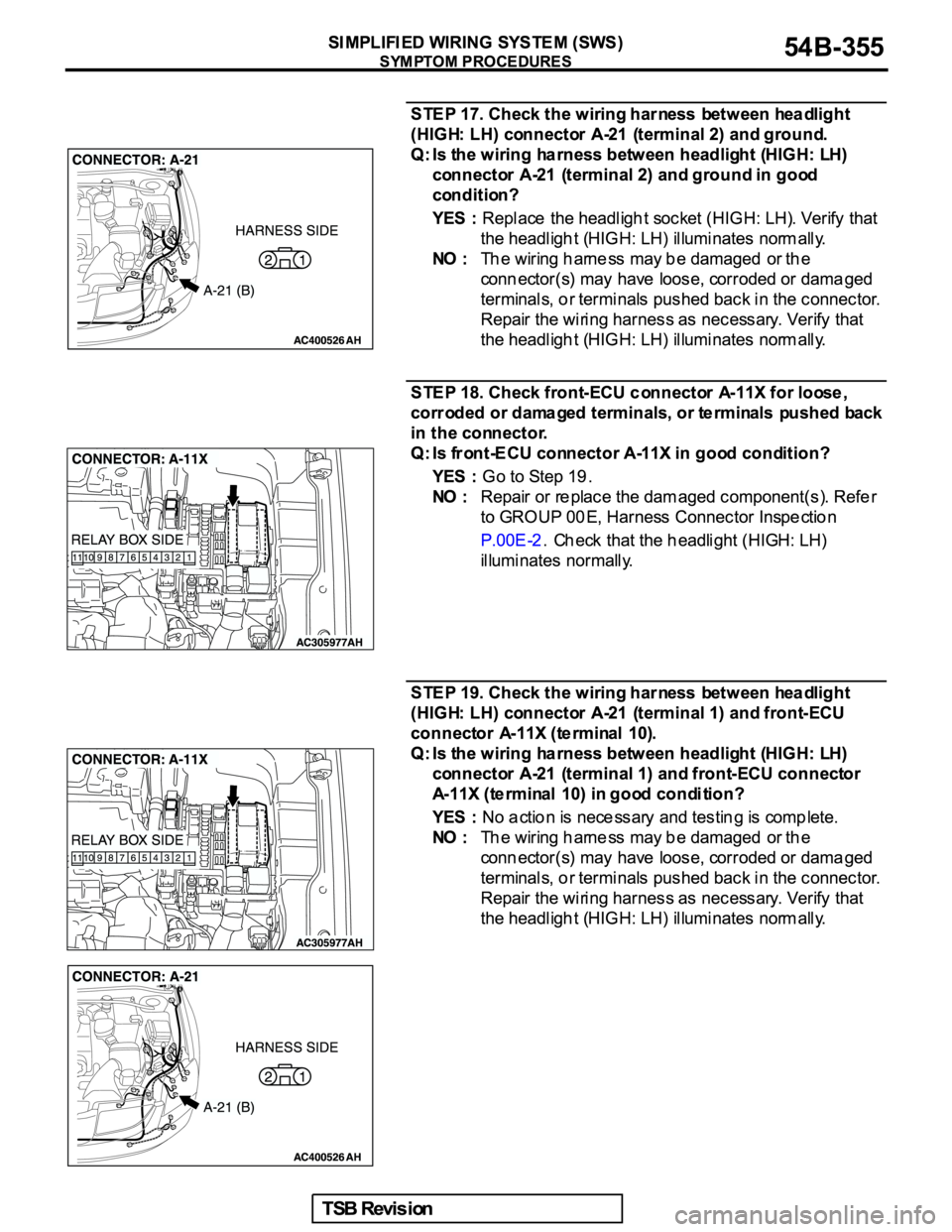 MITSUBISHI GALANT 2005 Service Repair Manual MITSUBISHI GALANT 2005 Service Repair Manual