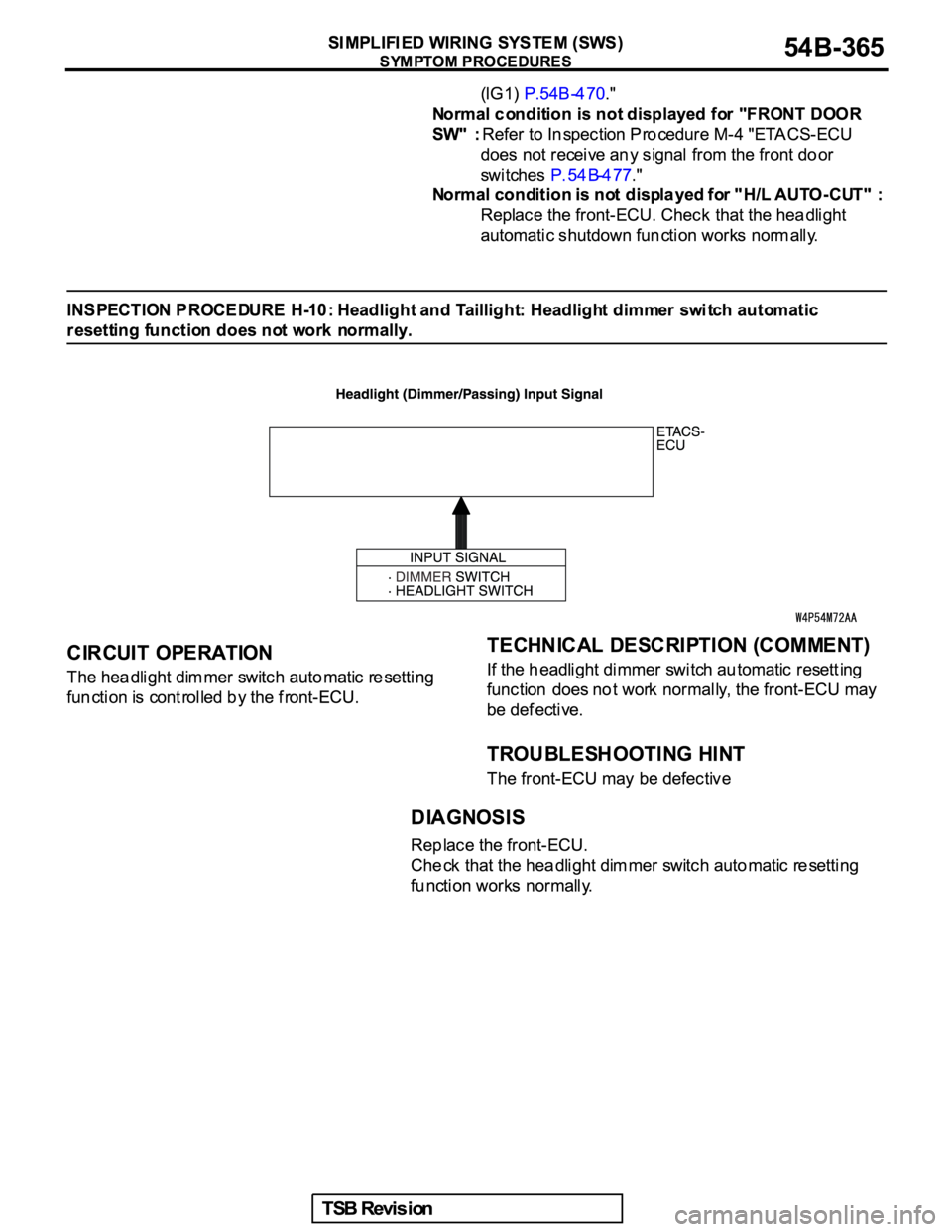 MITSUBISHI GALANT 2005  Service Repair Manual 