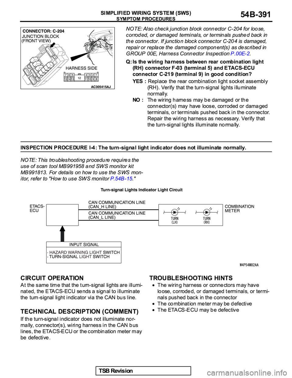 MITSUBISHI GALANT 2005 Service Repair Manual MITSUBISHI GALANT 2005 Service Repair Manual