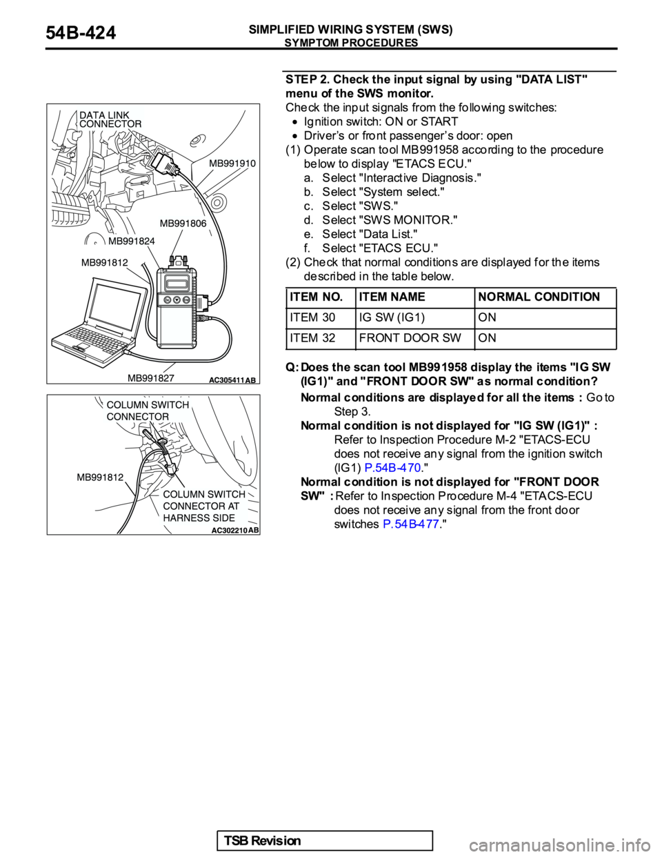 MITSUBISHI GALANT 2005 Service Repair Manual MITSUBISHI GALANT 2005 Service Repair Manual