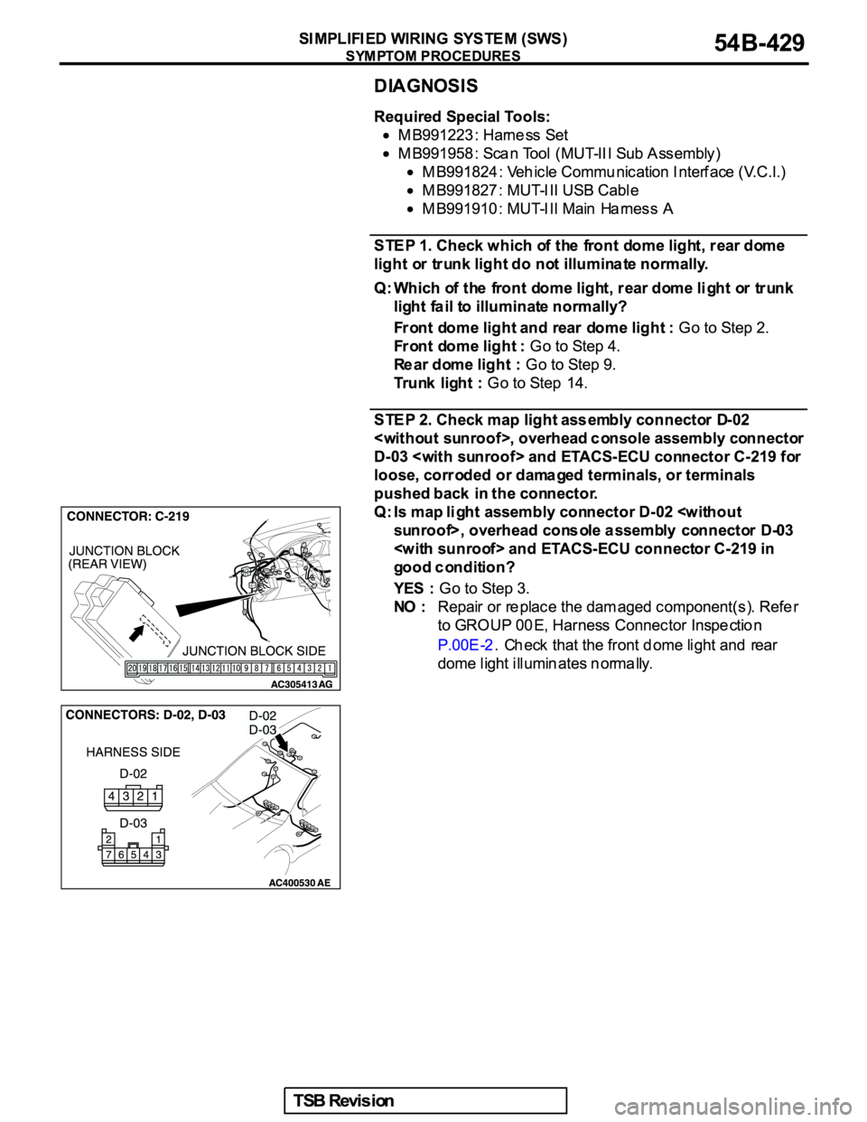 MITSUBISHI GALANT 2005 Service Repair Manual MITSUBISHI GALANT 2005 Service Repair Manual