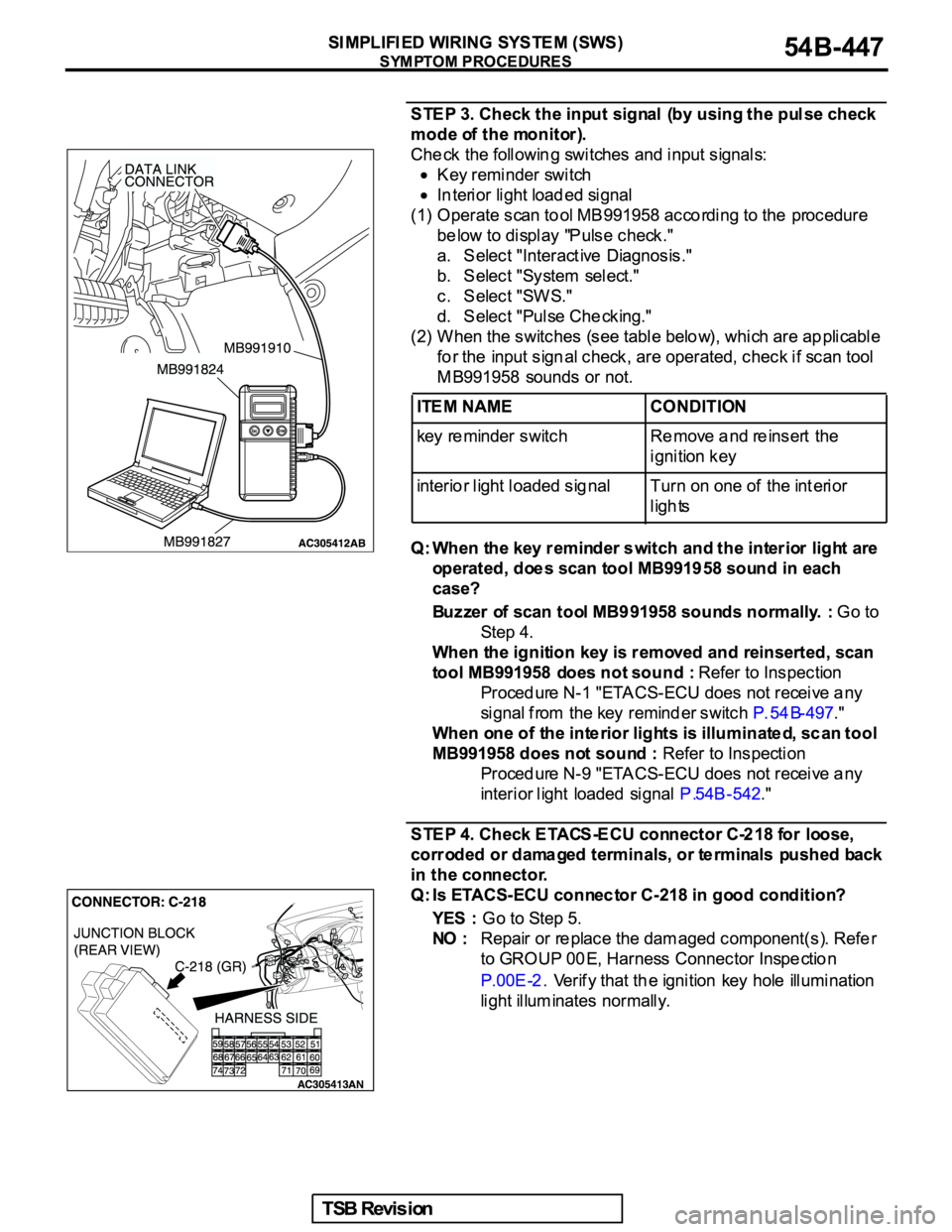 MITSUBISHI GALANT 2005 Service Repair Manual MITSUBISHI GALANT 2005 Service Repair Manual