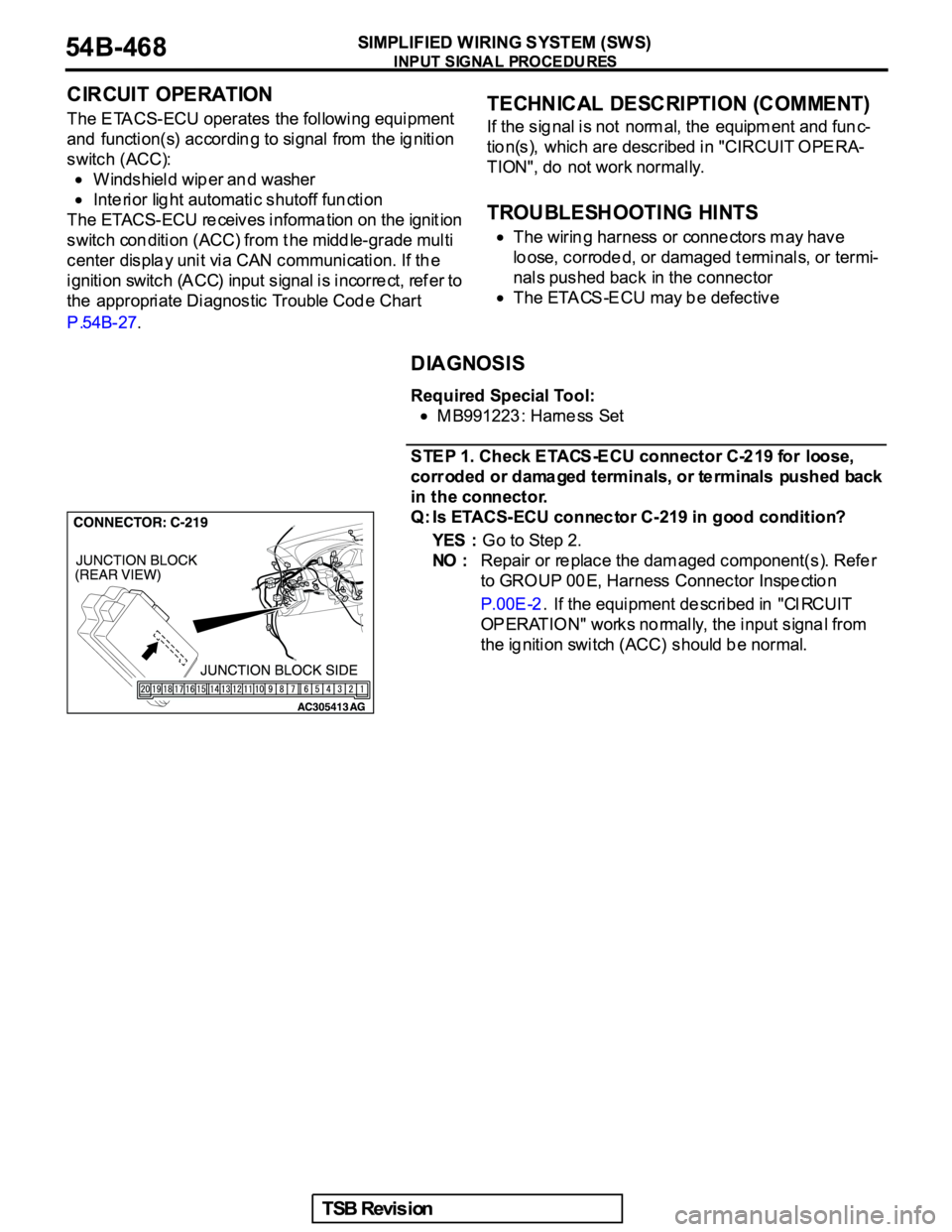 MITSUBISHI GALANT 2005 Service Repair Manual MITSUBISHI GALANT 2005 Service Repair Manual