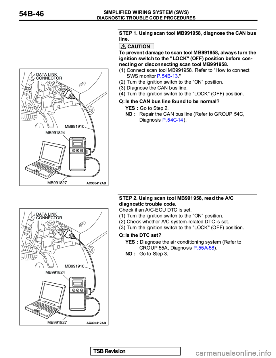 MITSUBISHI GALANT 2005  Service Service Manual 