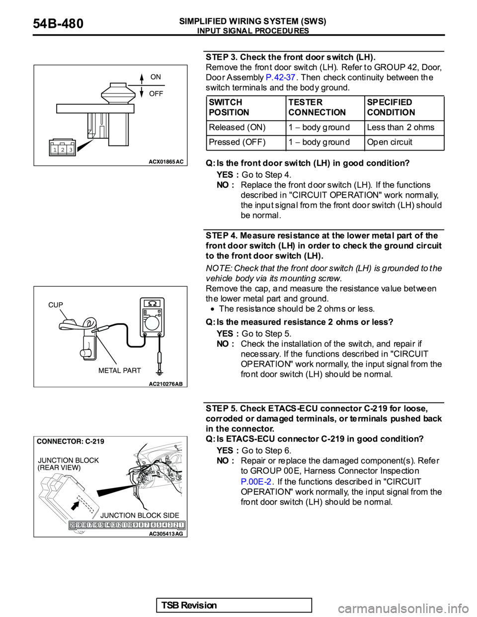 MITSUBISHI GALANT 2005 Service Repair Manual MITSUBISHI GALANT 2005 Service Repair Manual