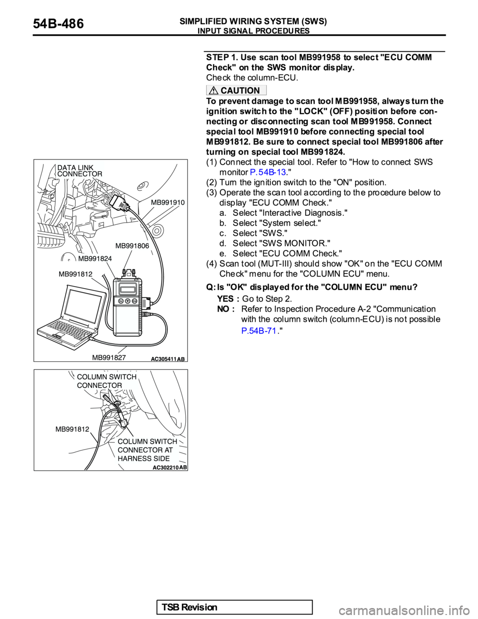 MITSUBISHI GALANT 2005 Service Repair Manual MITSUBISHI GALANT 2005 Service Repair Manual