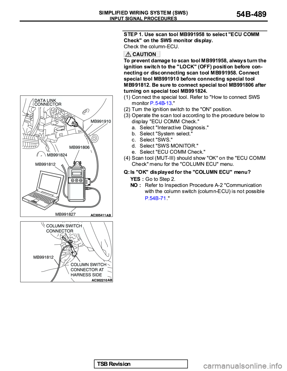 MITSUBISHI GALANT 2005 Service Repair Manual MITSUBISHI GALANT 2005 Service Repair Manual