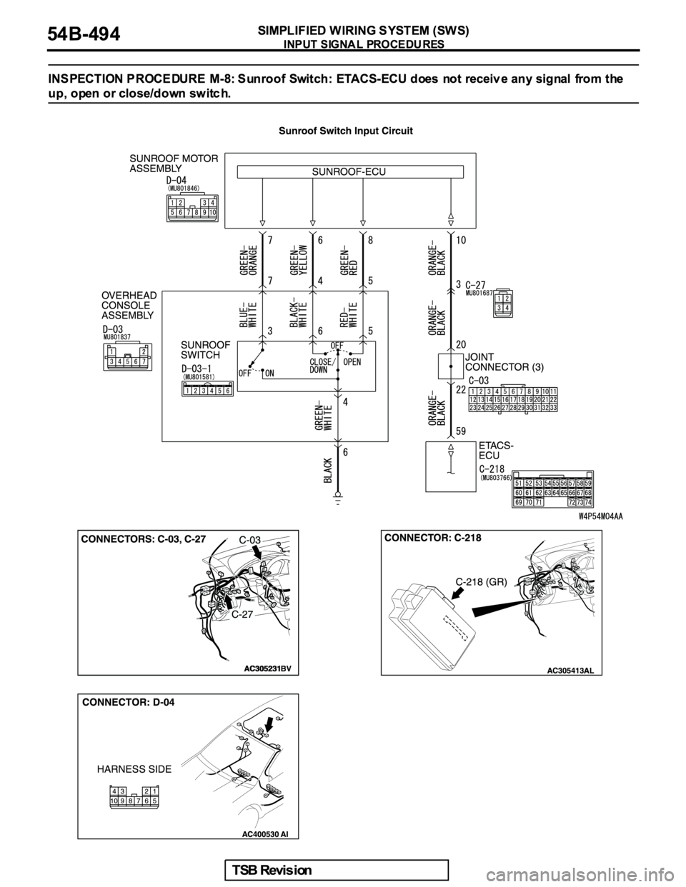 MITSUBISHI GALANT 2005 Service Repair Manual MITSUBISHI GALANT 2005 Service Repair Manual