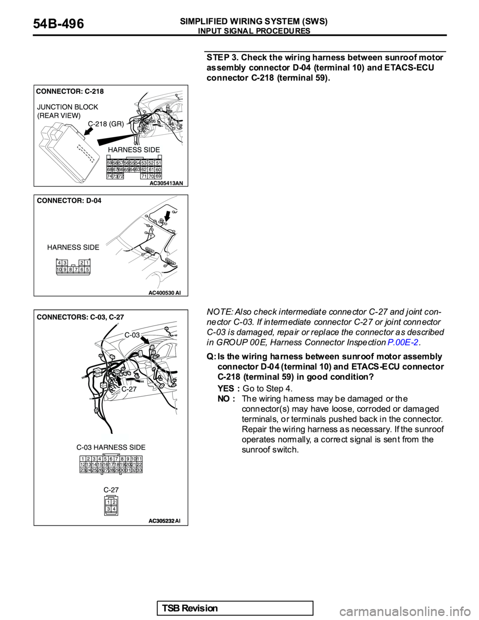 MITSUBISHI GALANT 2005 Service Repair Manual MITSUBISHI GALANT 2005 Service Repair Manual