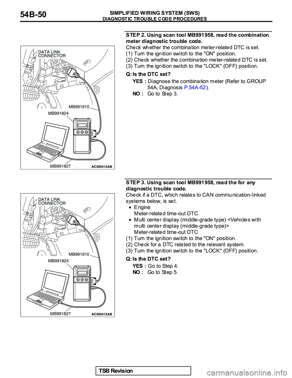 MITSUBISHI GALANT 2005  Service Workshop Manual 