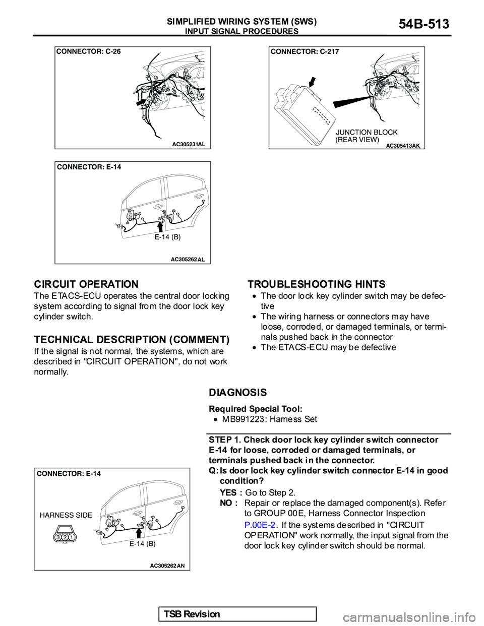 MITSUBISHI GALANT 2005 Service Repair Manual MITSUBISHI GALANT 2005 Service Repair Manual