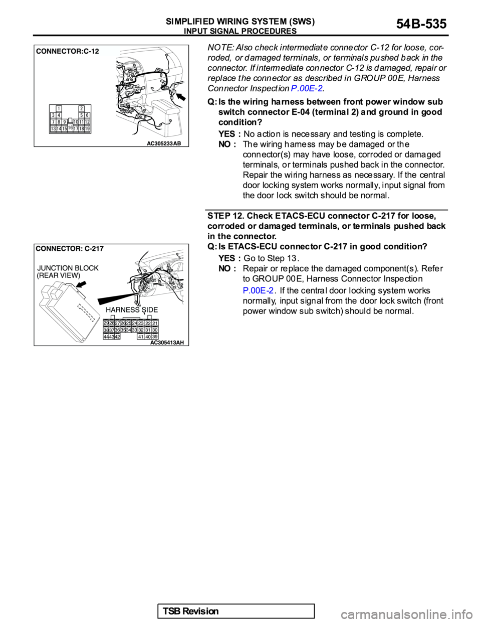 MITSUBISHI GALANT 2005 Service Repair Manual MITSUBISHI GALANT 2005 Service Repair Manual
