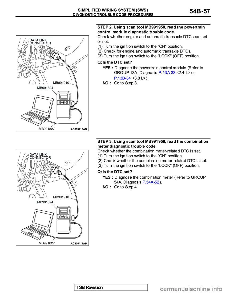 MITSUBISHI GALANT 2005  Service Workshop Manual 