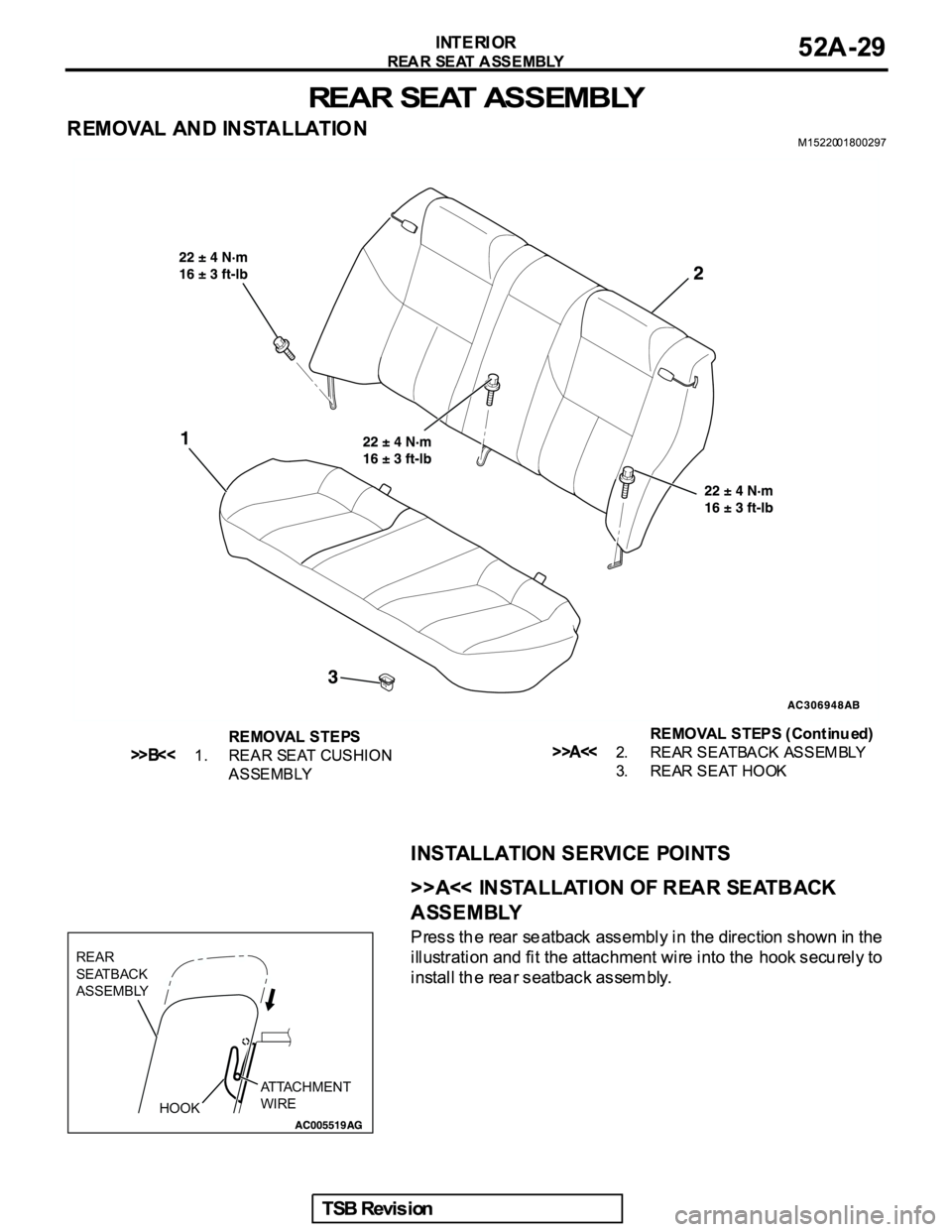 MITSUBISHI GALANT 2005 Service Repair Manual HOOK REAR
SEATBACK
ASSEMBLY
ATTACHMENT
WIRE MITSUBISHI GALANT 2005 Service Repair Manual HOOK REAR
SEATBACK
ASSEMBLY
ATTACHMENT
WIRE
