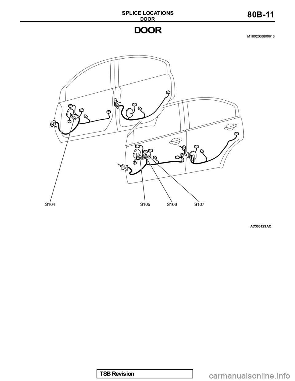 MITSUBISHI GALANT 2005  Service Repair Manual 