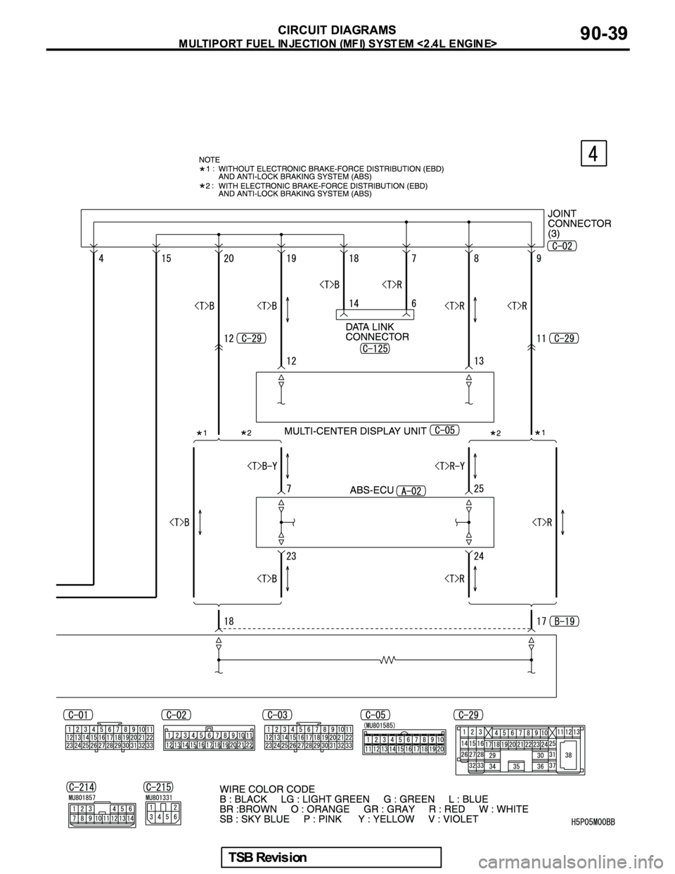 MITSUBISHI GALANT 2005  Service Repair Manual 