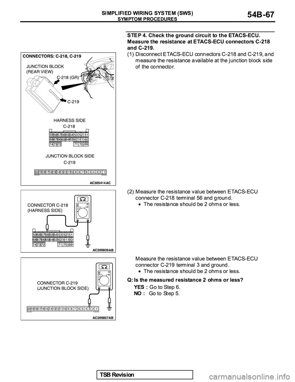 MITSUBISHI GALANT 2005  Service Manual PDF 