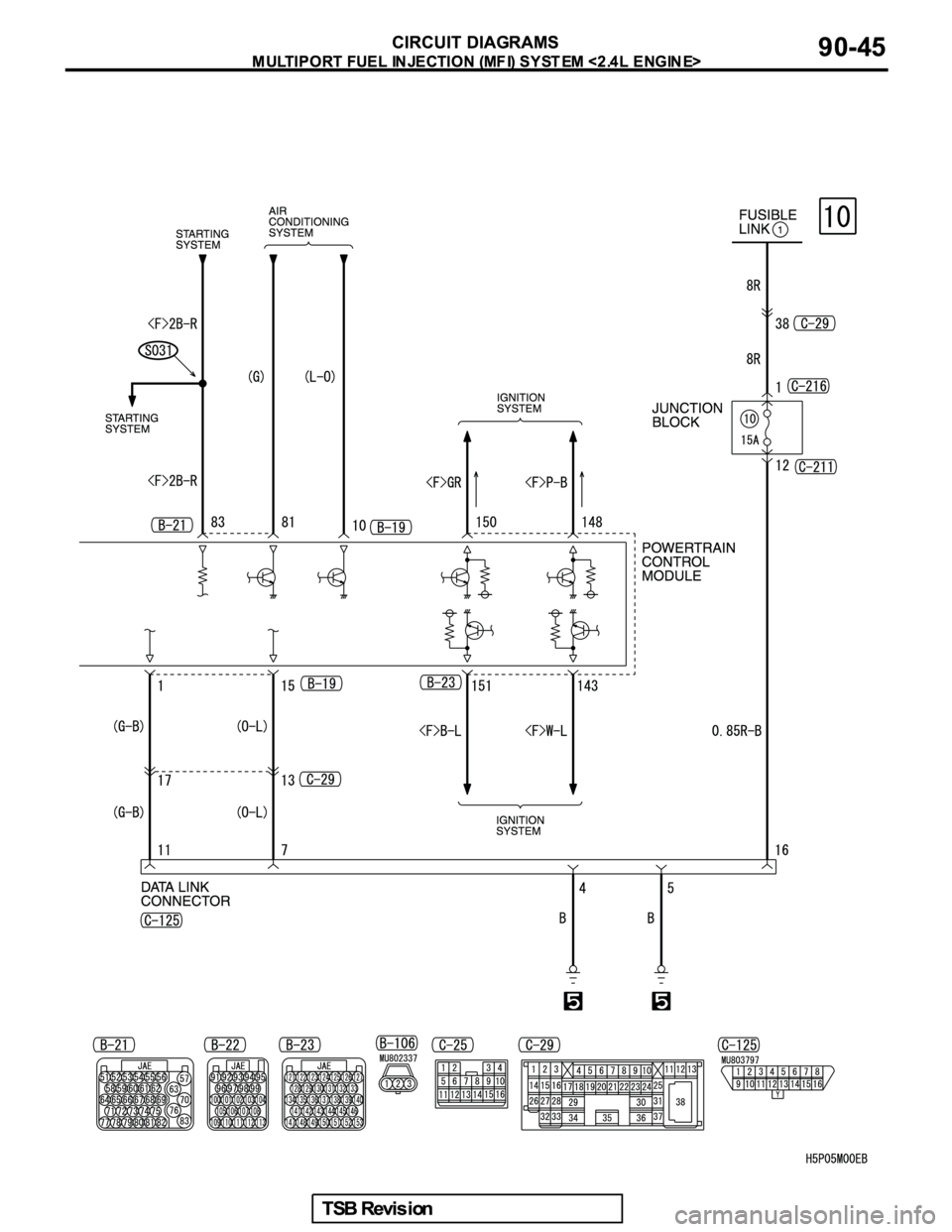 MITSUBISHI GALANT 2005  Service Repair Manual 
