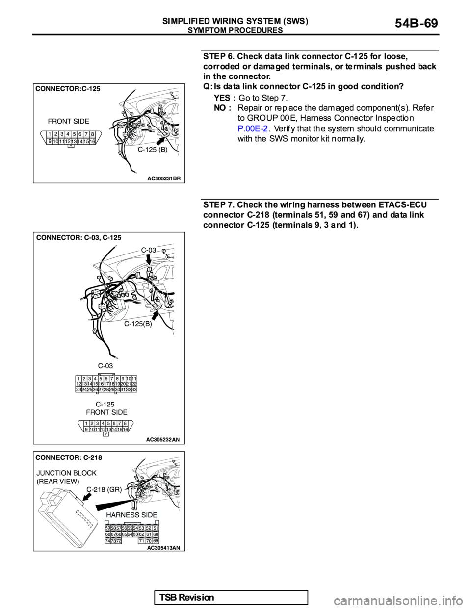 MITSUBISHI GALANT 2005  Service Manual PDF 