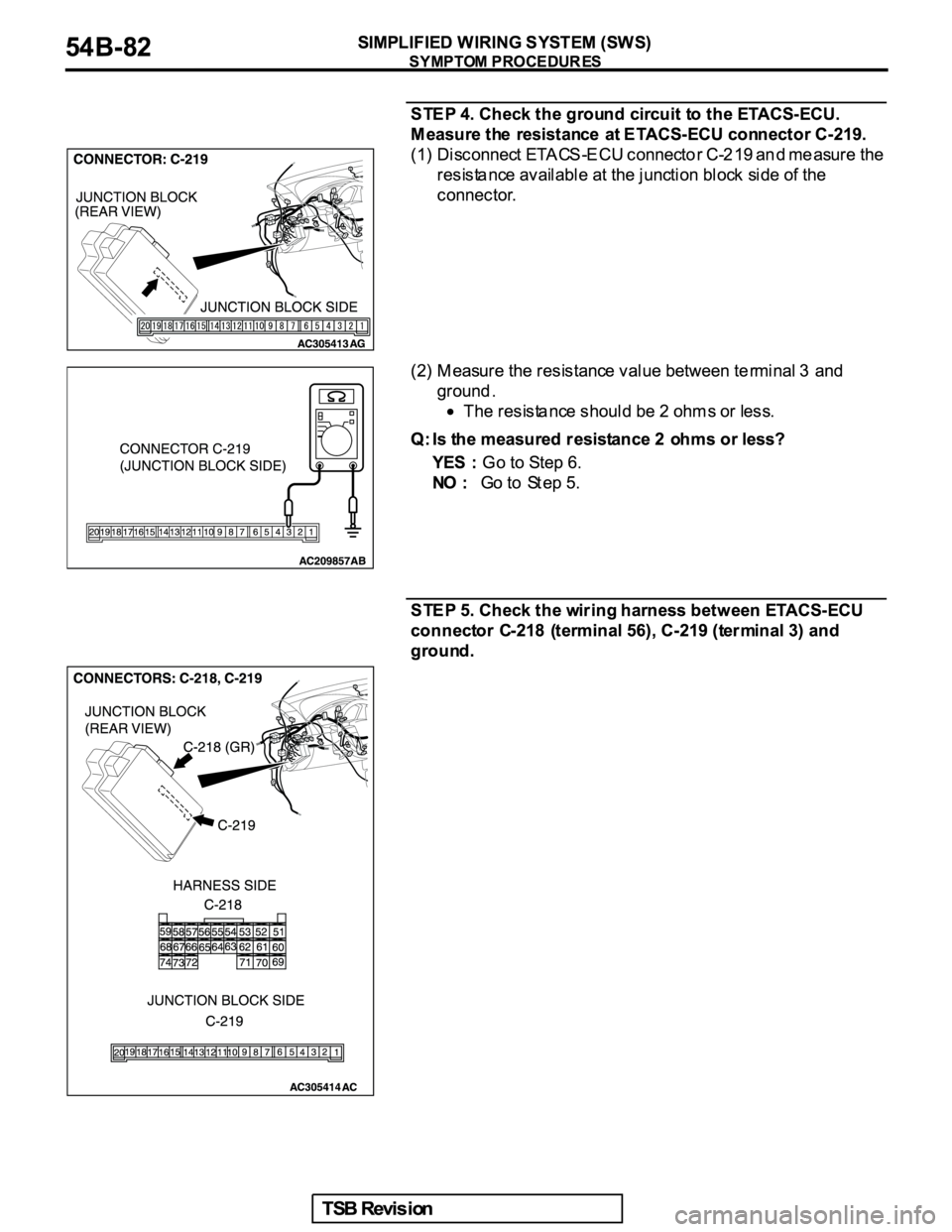 MITSUBISHI GALANT 2005  Service Manual Online 