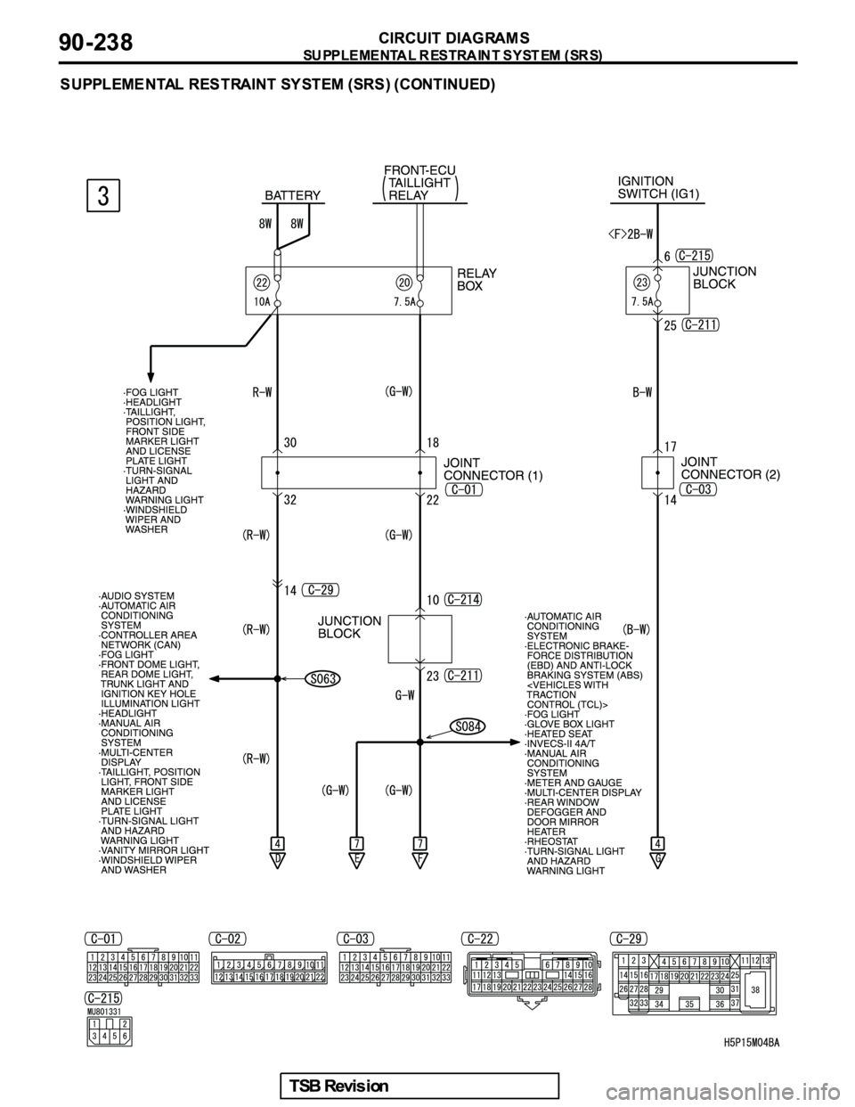 MITSUBISHI GALANT 2005  Service Repair Manual 