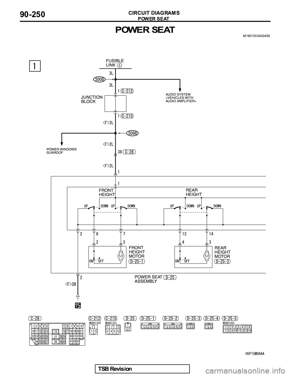 MITSUBISHI GALANT 2005  Service Repair Manual 