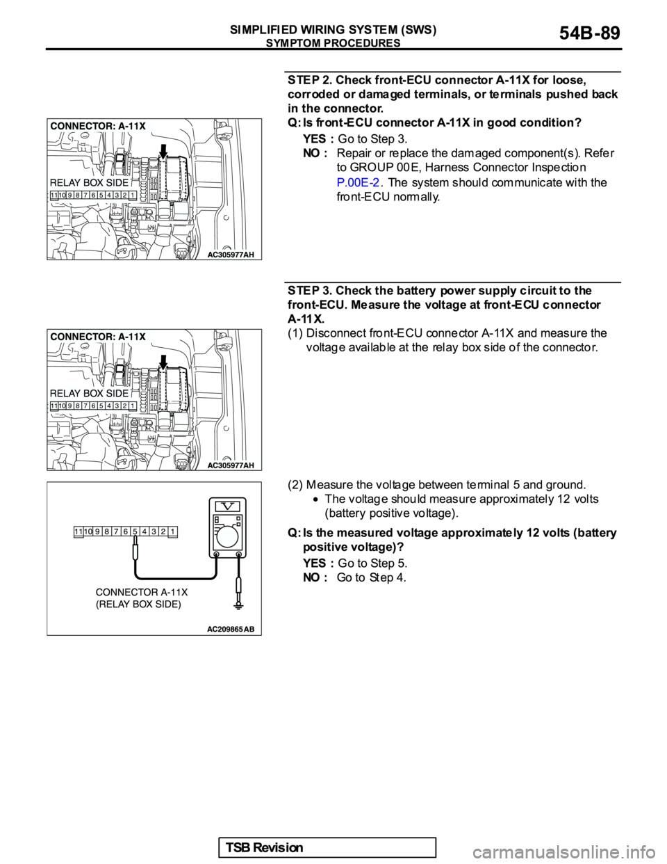 MITSUBISHI GALANT 2005  Service Owners Manual 