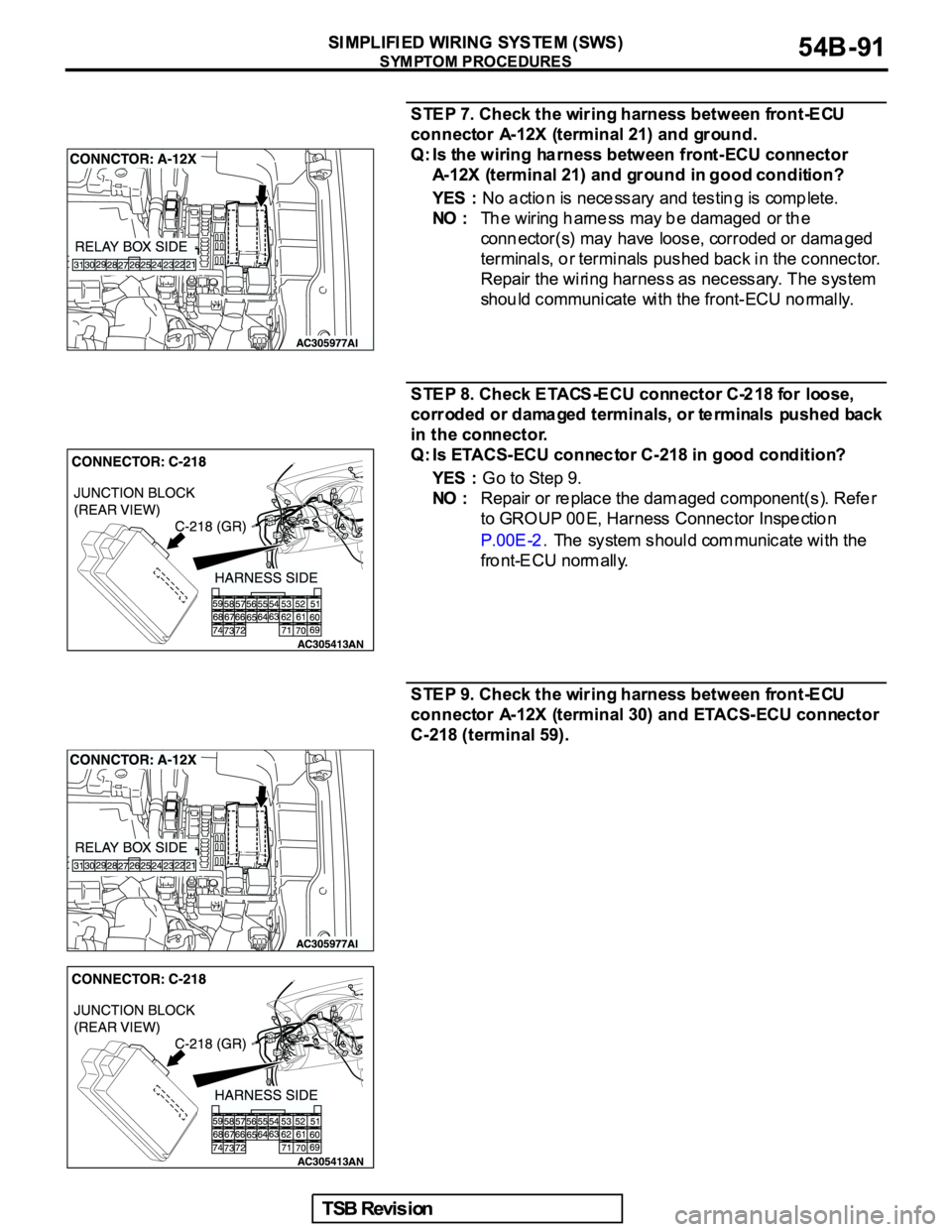 MITSUBISHI GALANT 2005  Service Owners Manual 