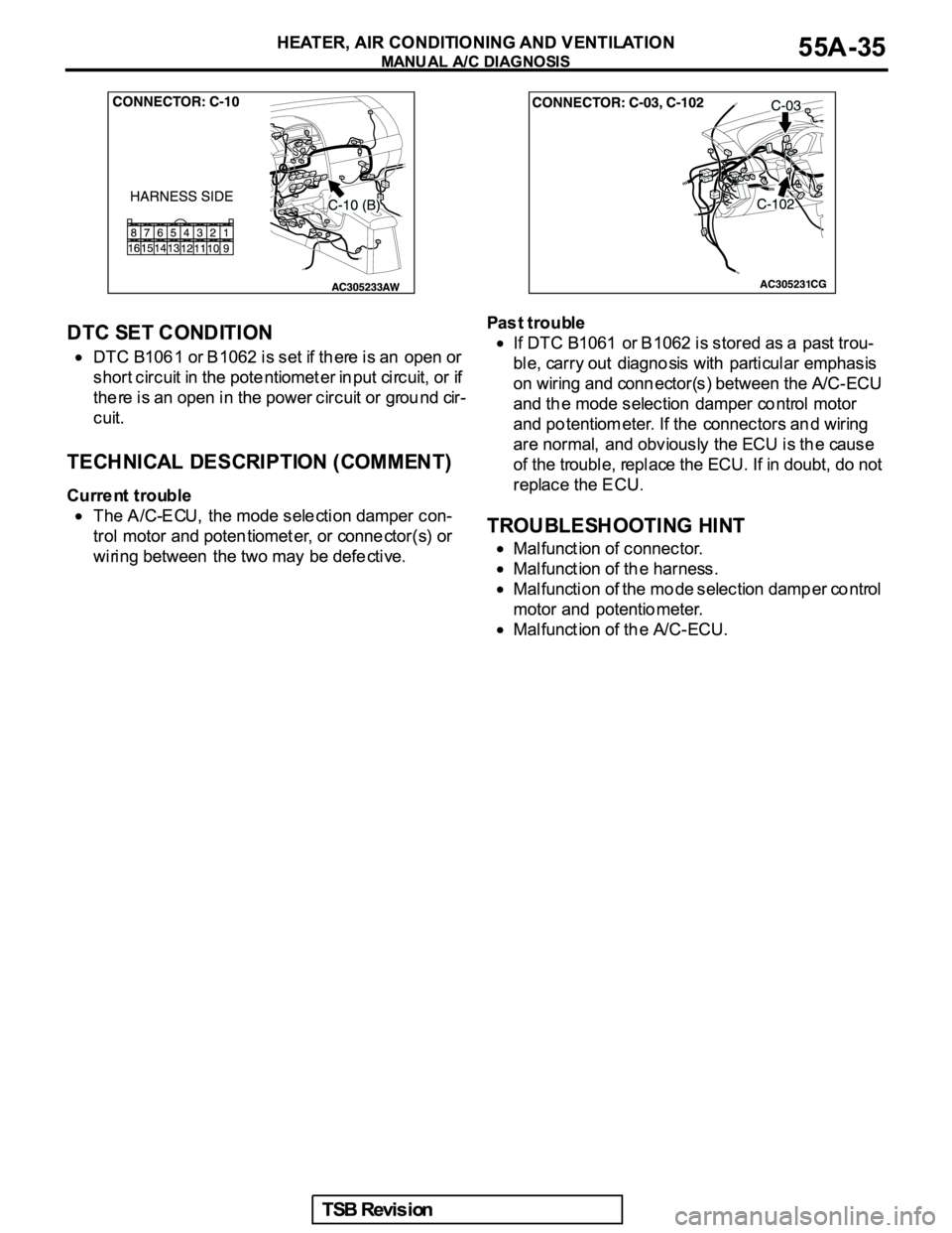 MITSUBISHI GALANT 2005  Service Repair Manual 