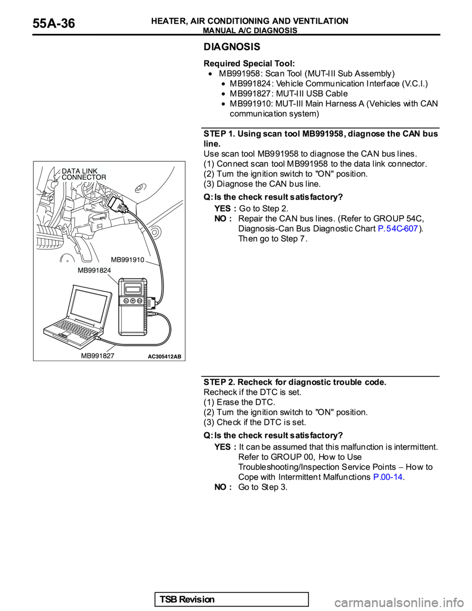 MITSUBISHI GALANT 2005  Service Repair Manual 