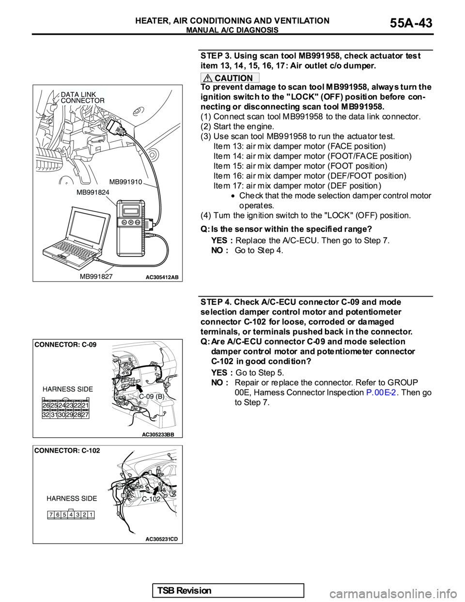 MITSUBISHI GALANT 2005  Service Repair Manual 