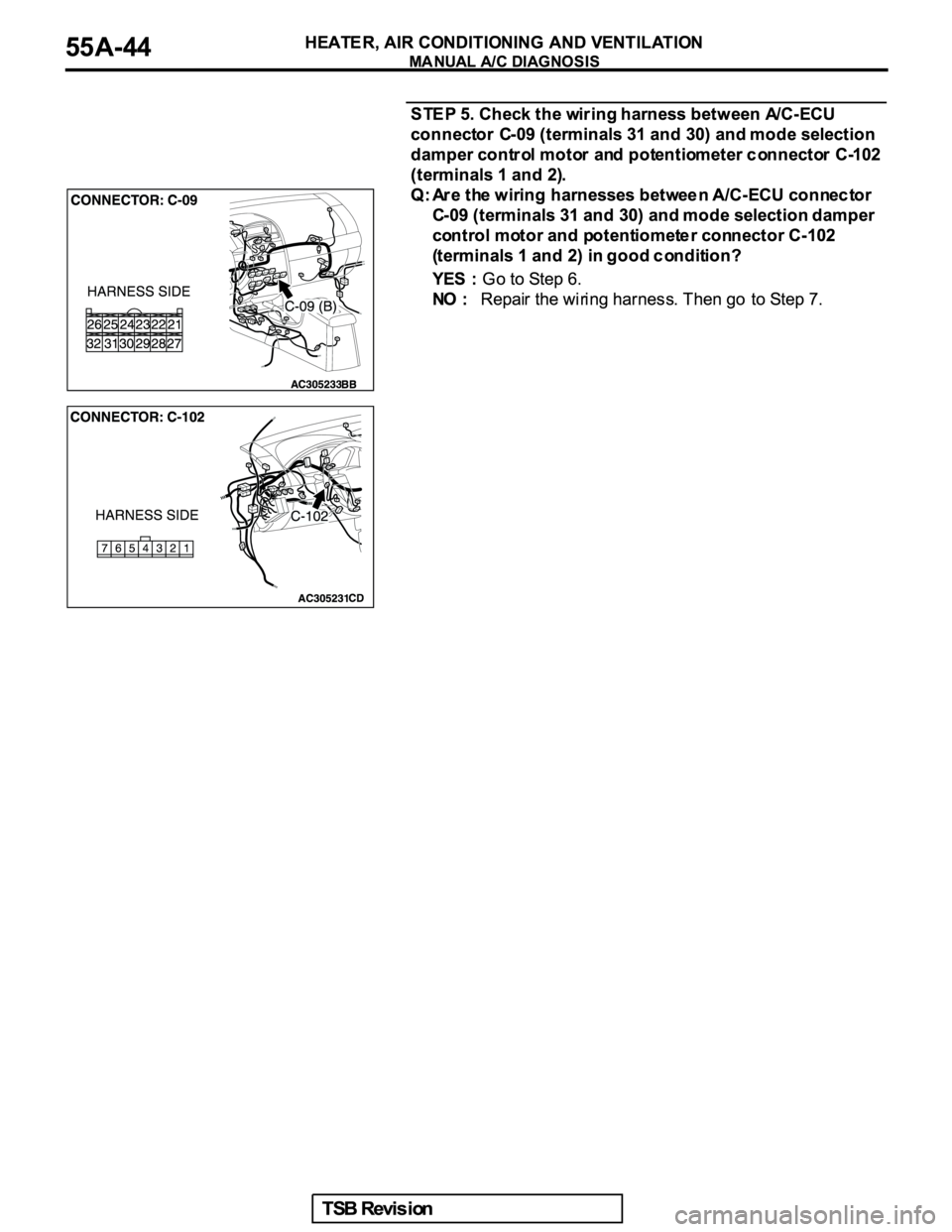 MITSUBISHI GALANT 2005  Service Repair Manual 