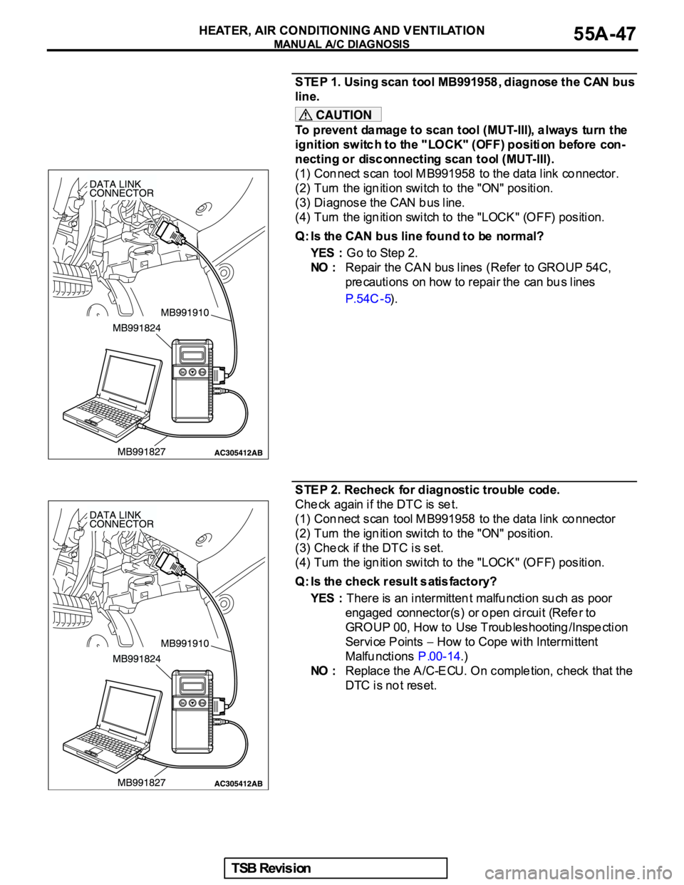MITSUBISHI GALANT 2005  Service Repair Manual 