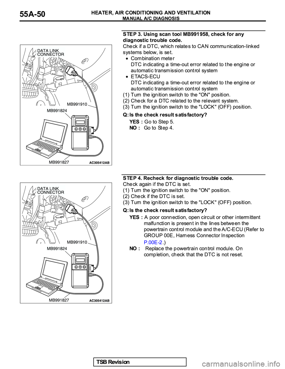 MITSUBISHI GALANT 2005  Service Repair Manual 