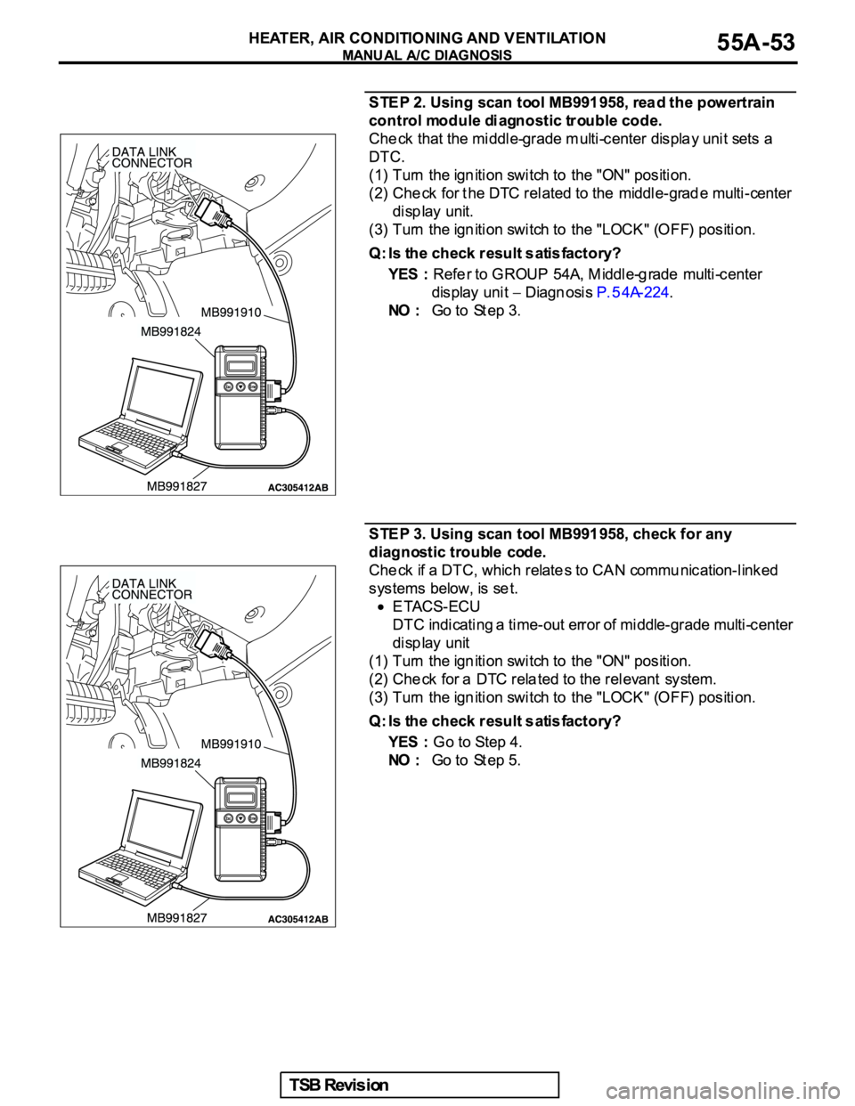 MITSUBISHI GALANT 2005  Service Repair Manual 