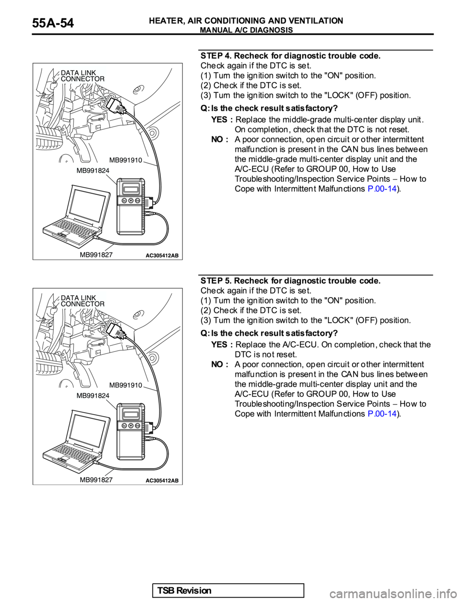 MITSUBISHI GALANT 2005  Service Repair Manual 