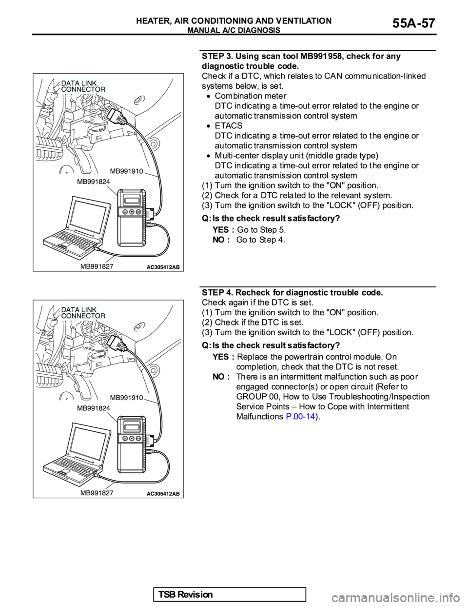 MITSUBISHI GALANT 2005  Service Repair Manual 