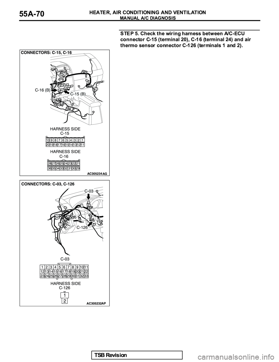 MITSUBISHI GALANT 2005  Service Repair Manual 