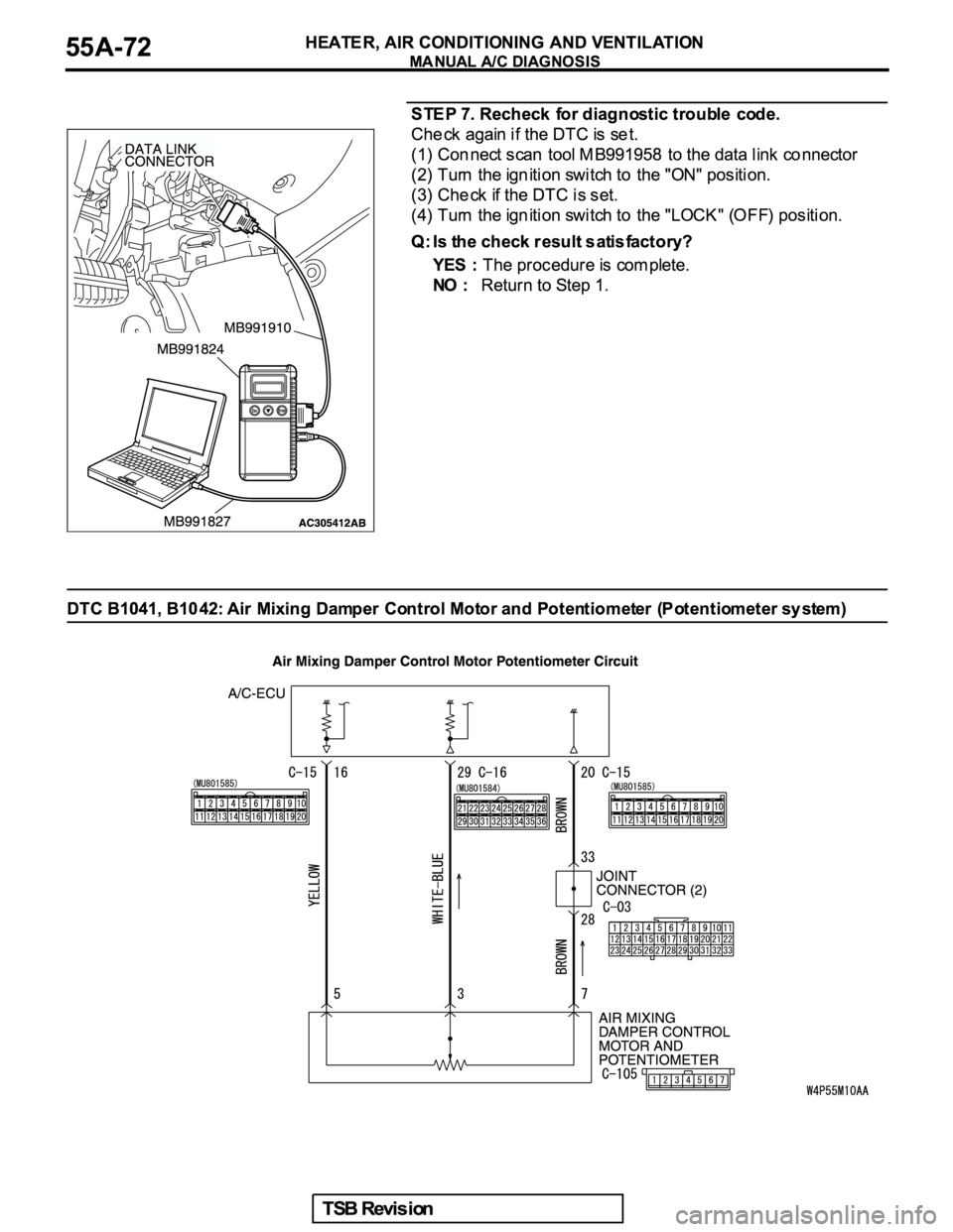 MITSUBISHI GALANT 2005  Service Repair Manual 
