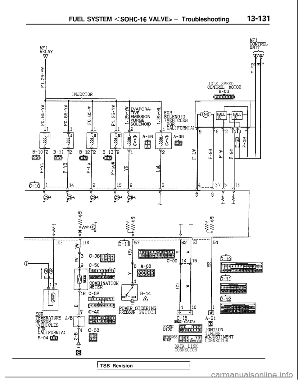 MITSUBISHI GALANT 1989 Service Repair Manual FUEL SYSTEM <SOHC-16 VALVE> - Troubleshooting13-131
z.
i
:
r:
R
E:IDLE SPEEDCONTROL -MOTORB-03(ii-G-q
\I .I \ w t,i"6 “2 "4"3 “1
EC3
LLrL
s
f 5
LL LL rl
1 A /\37 518_---
Av vI
1
I
5%
LL,rl
2
1
MITSUBISHI GALANT 1989 Service Repair Manual FUEL SYSTEM <SOHC-16 VALVE> - Troubleshooting13-131
z.
i
:
r:
R
E:IDLE SPEEDCONTROL -MOTORB-03(ii-G-q
\I .I \ w t,i"6 “2 "4"3 “1
EC3
LLrL
s
f 5
LL LL rl
1 A /\37 518_---
Av vI
1
I
5%
LL,rl
2
1