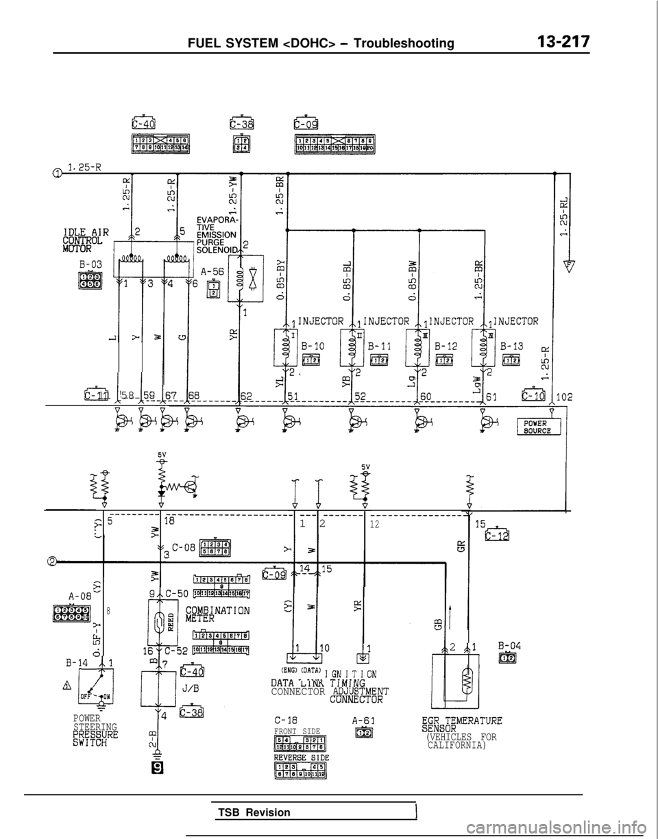 MITSUBISHI GALANT 1989 Service Repair Manual FUEL SYSTEM <DOHC> - Troubleshooting13-217
1.25-R
d I11 58 5E--- -.
bb
vv---------_-------___---__-_--__---5-----------------------18
F
1212
sA-08-
8r^ 3
il F
>
I
%
ccl3lo ?B-14 -Al
L 71
Iv/(ENG) (DAT MITSUBISHI GALANT 1989 Service Repair Manual FUEL SYSTEM <DOHC> - Troubleshooting13-217
1.25-R
d I11 58 5E--- -.
bb
vv---------_-------___---__-_--__---5-----------------------18
F
1212
sA-08-
8r^ 3
il F
>
I
%
ccl3lo ?B-14 -Al
L 71
Iv/(ENG) (DAT