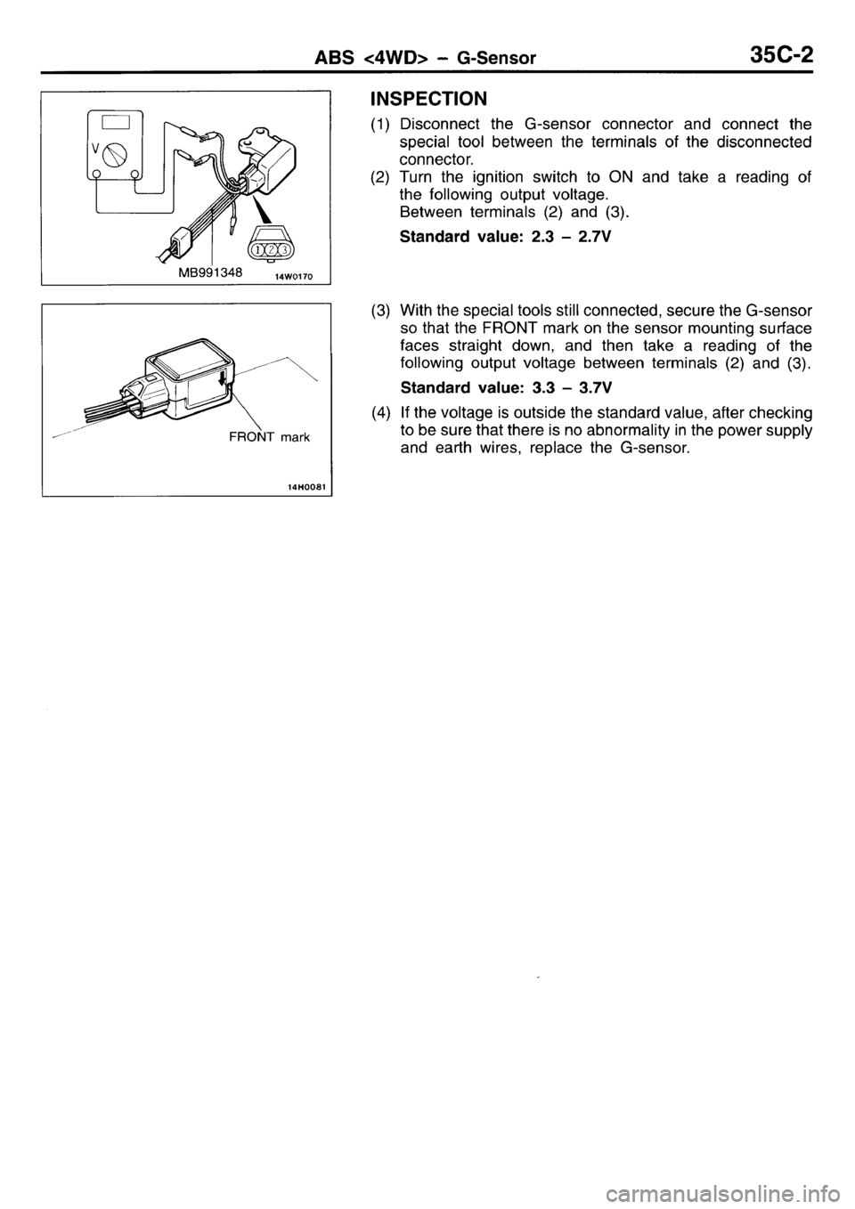 MITSUBISHI L400 1996  Service User Guide 