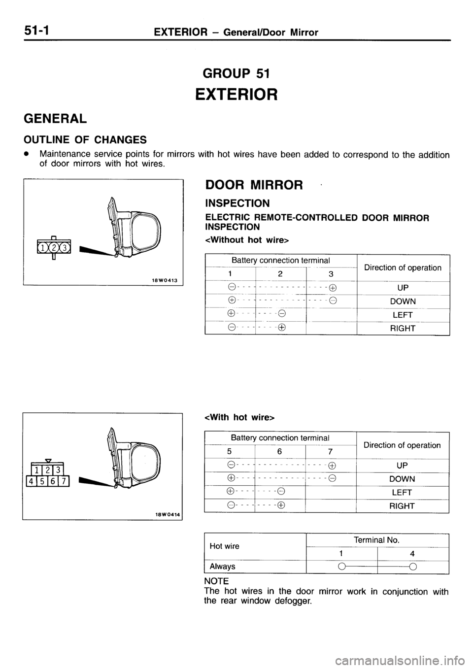 MITSUBISHI L400 1996  Service User Guide 