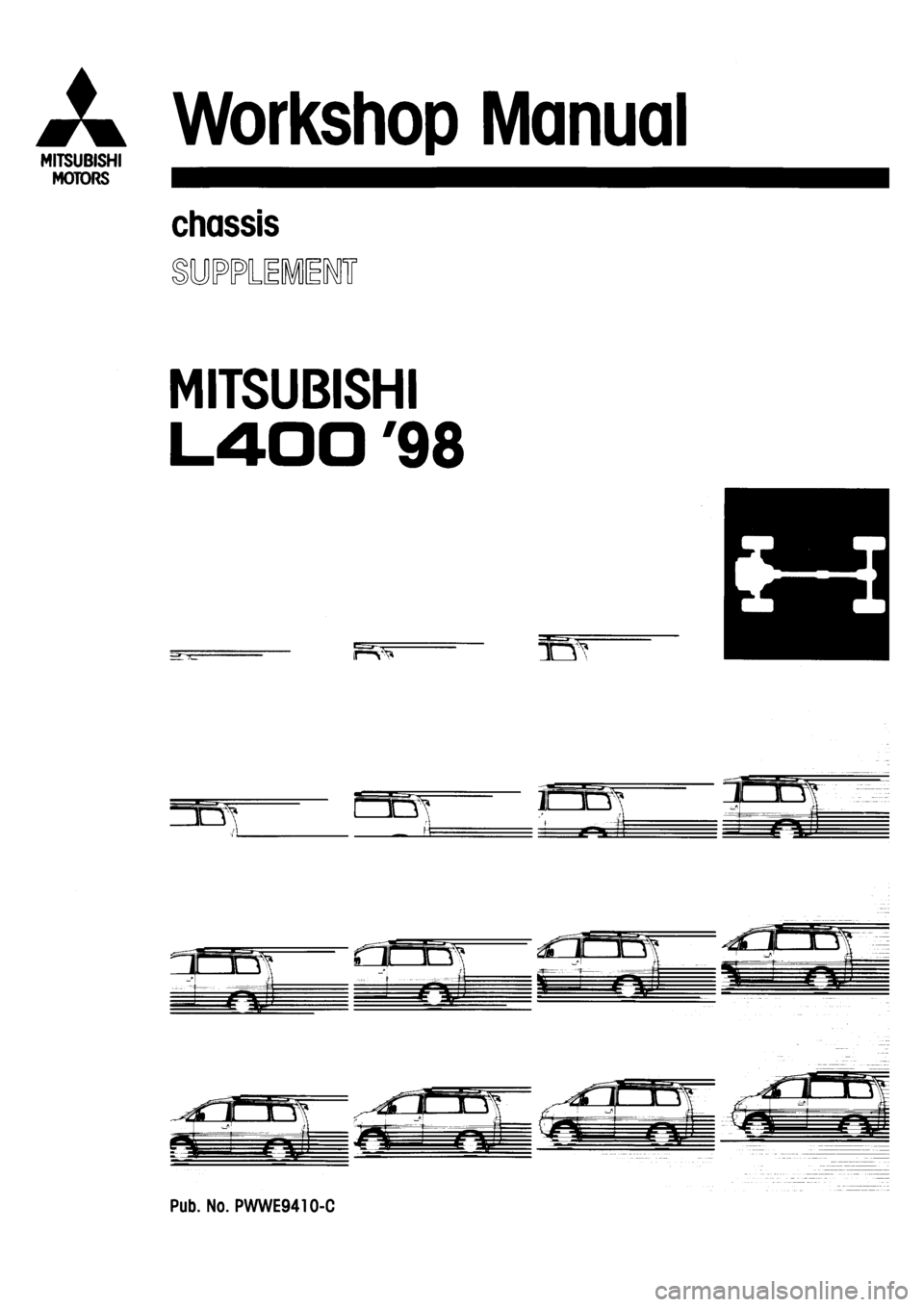 MITSUBISHI L400 1998  Service Repair Manual 