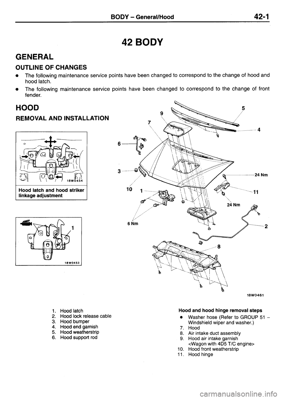MITSUBISHI L400 1998  Service Manual PDF 