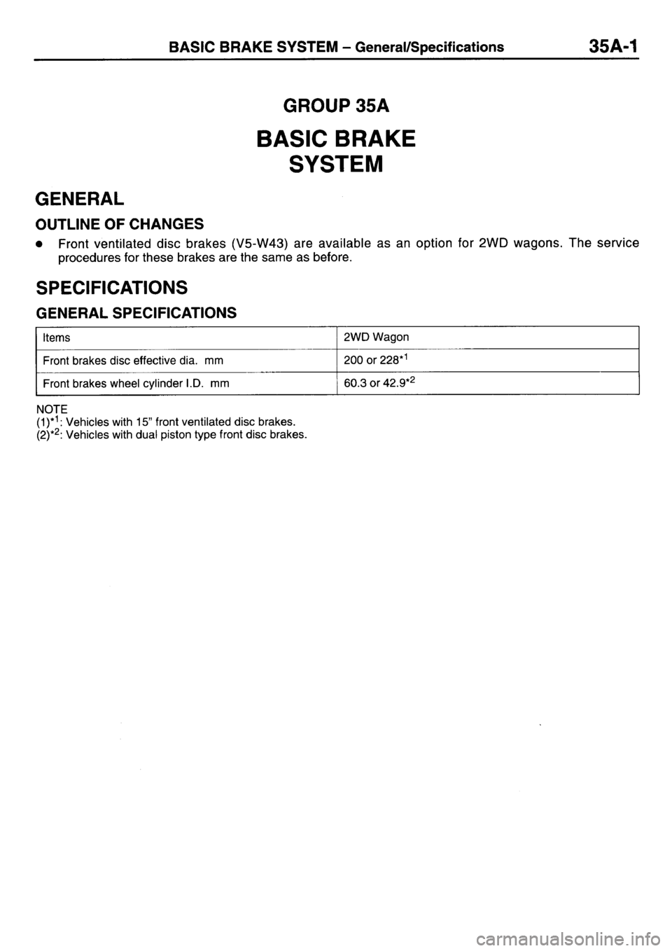 MITSUBISHI L400 1997 Workshop Service User Guide MITSUBISHI L400 1997 Workshop Service User Guide