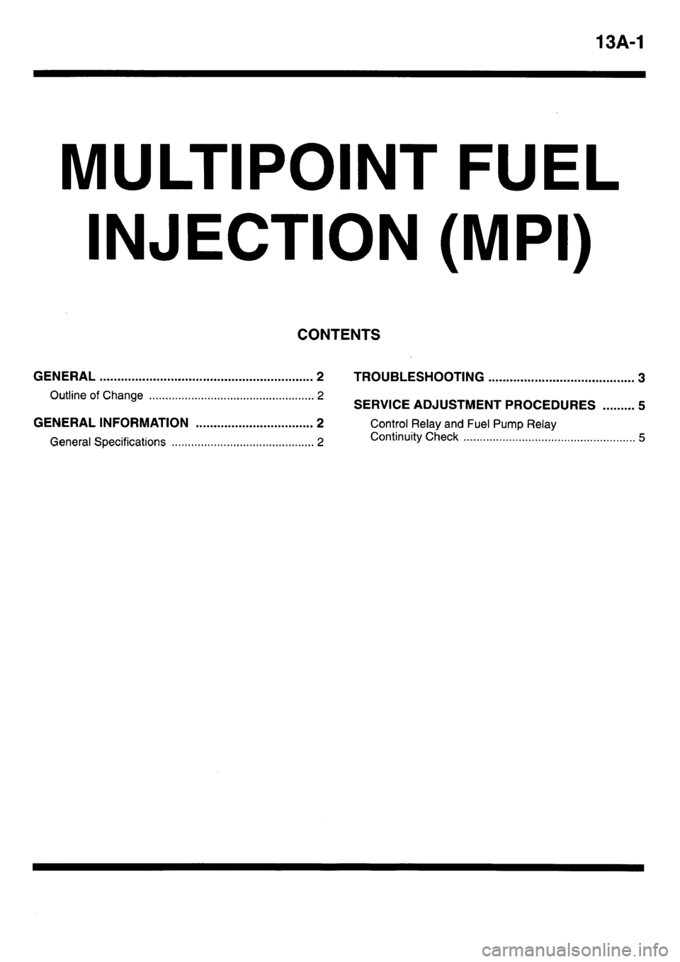 MITSUBISHI L400 1997 Workshop Service Repair Manual MITSUBISHI L400 1997 Workshop Service Repair Manual