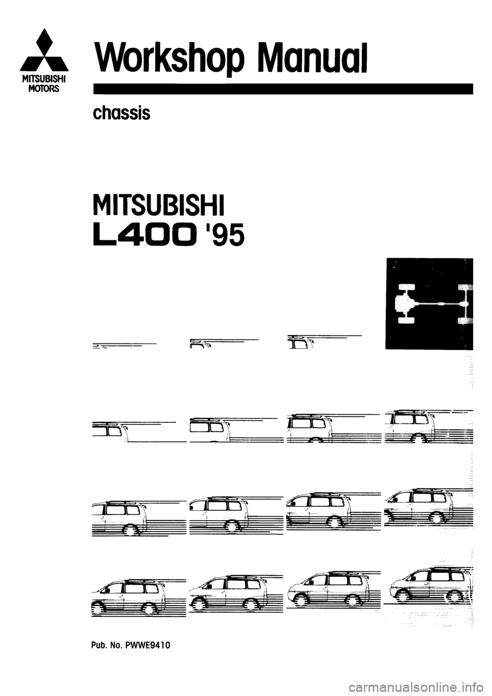 MITSUBISHI L400 1995  Workshop  Service Repair Manual 