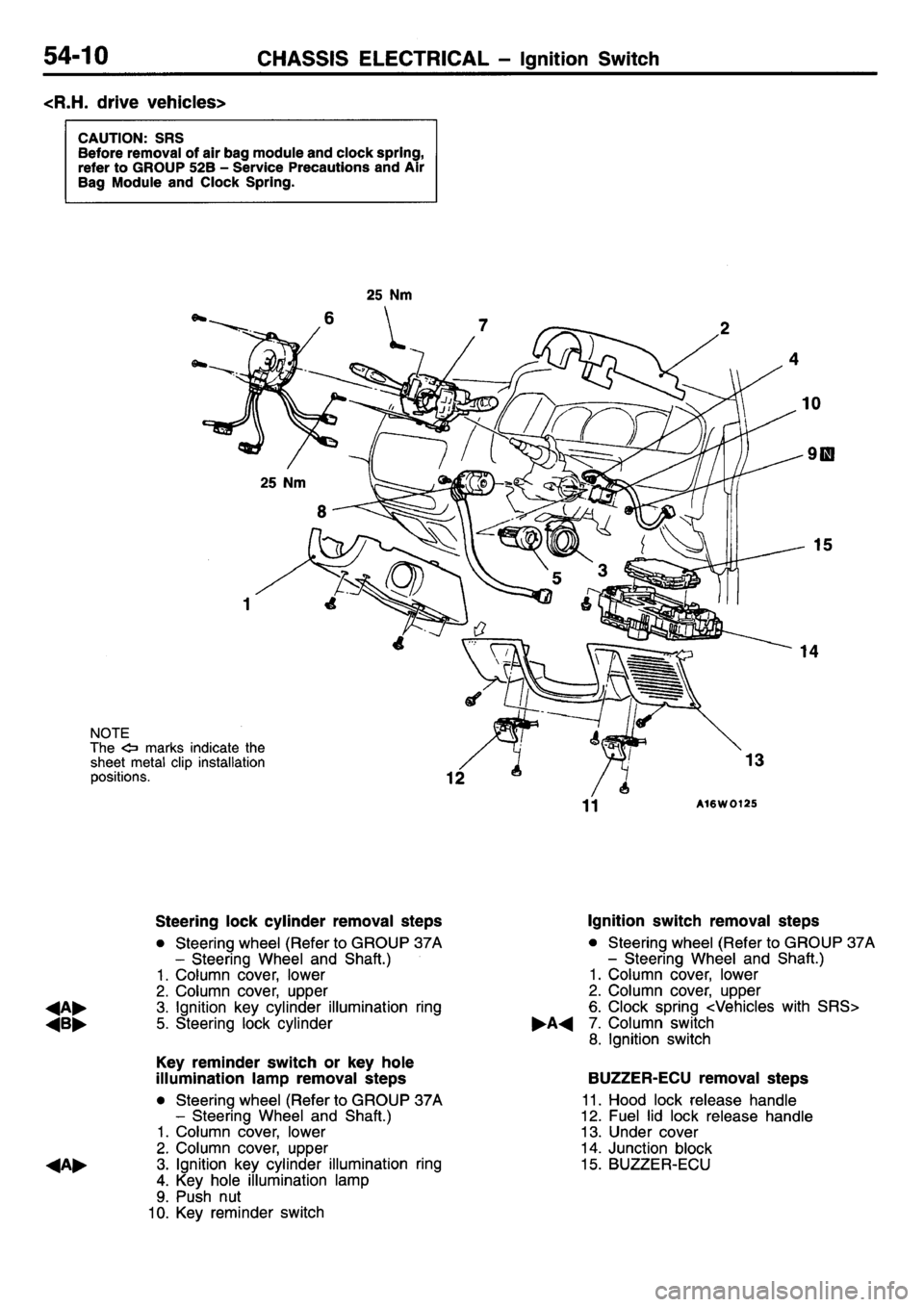 MITSUBISHI L400 1995  Workshop  Service Repair Manual 